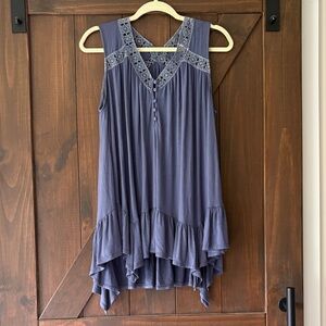 Plum Purple Embellished Tunic Top (3/$20)